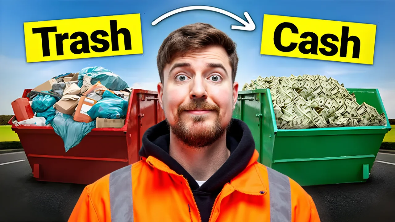 He Turns Trash into Millions of Dollars